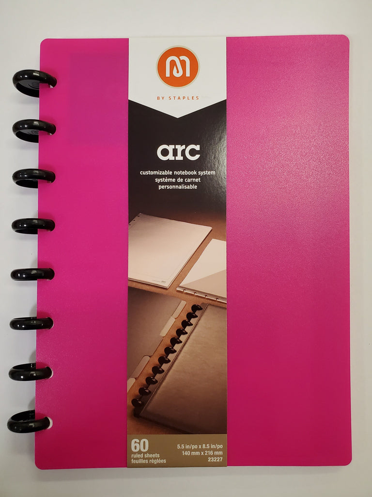 Discbound Notebook - Junior Poly Cover - PINK