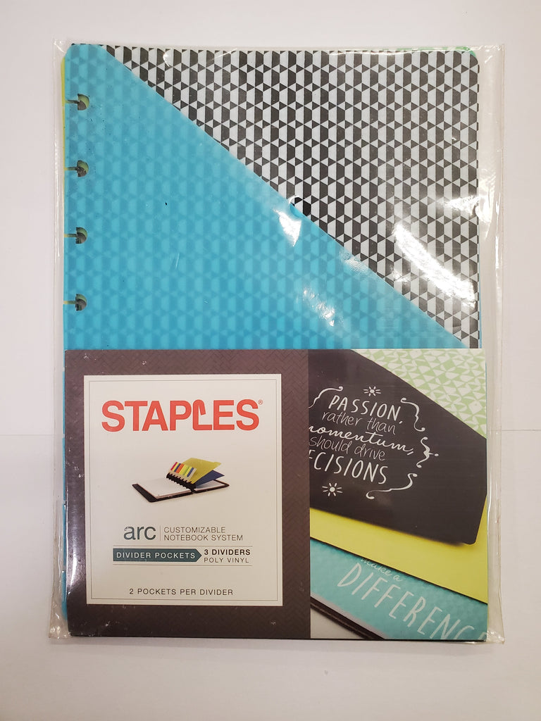 Discbound Divider Pockets - Junior - 3-pack PATTERNED