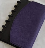 Reversible Wrap-Around Leather Discbound Notebook Cover