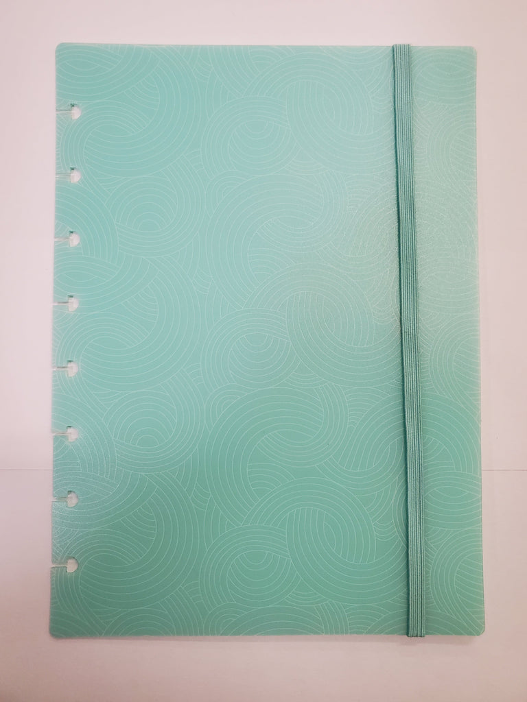 Discbound Notebook - Junior Poly Cover - TURQUOISE COVERS ONLY